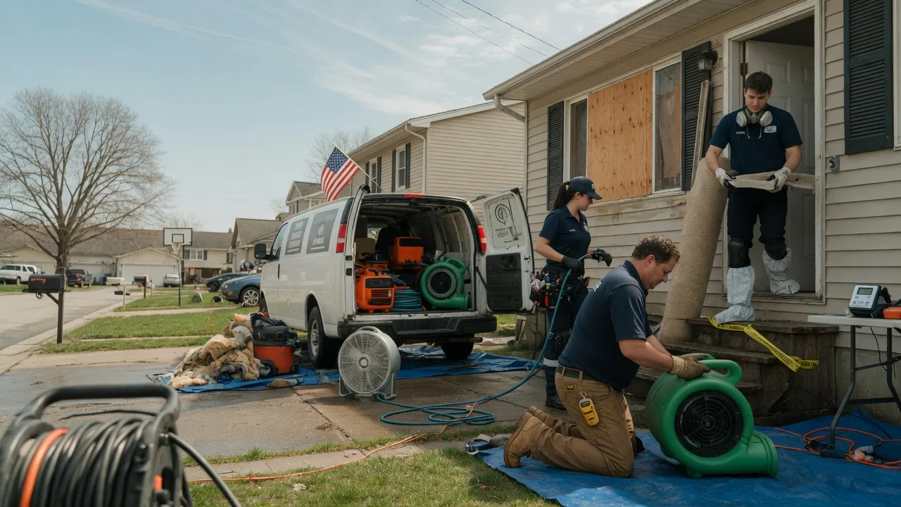 Water Damage Restoration in Bernard, IA near me